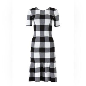 Slate & Willow Gingham Knit Dress Size M